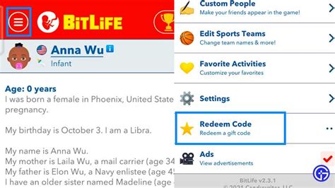 Bitlife promo code  Worms Zone